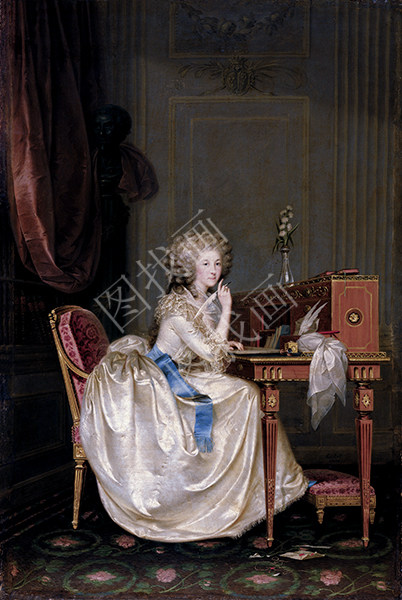 Portrait of the Princess of Lamballe